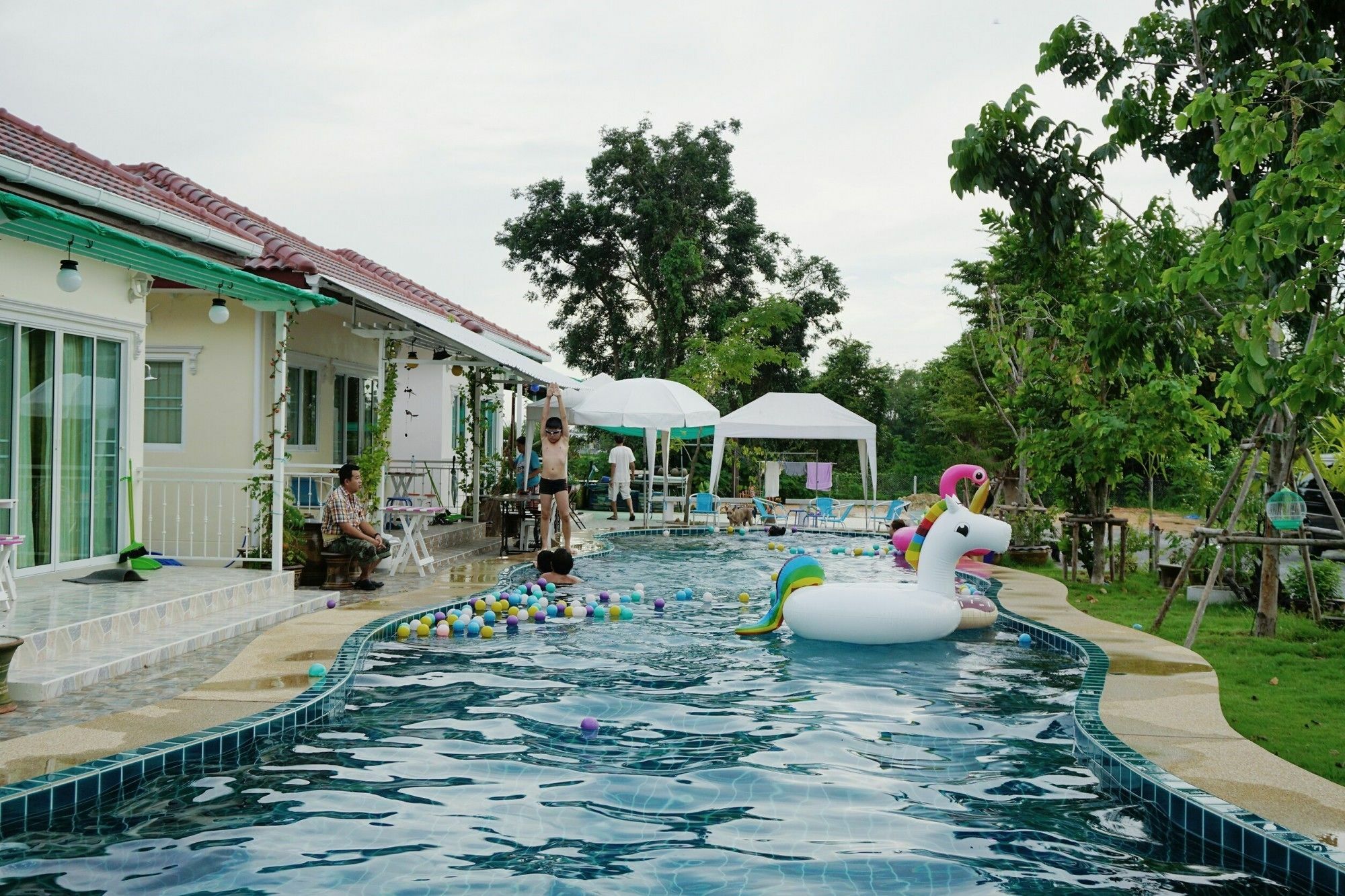 Sky And Water Resort Cha-Am Buitenkant foto